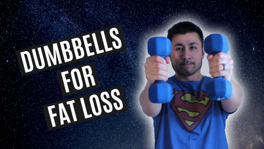 Using dumbbells for weight loss